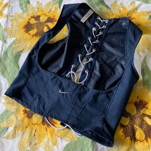 Vintage Nike Corset Top by Frankie Collective